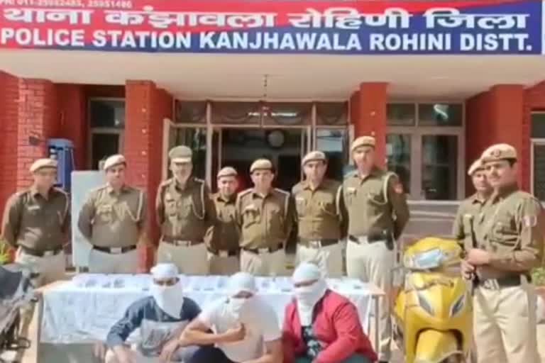 Kanjhawala police arrested two sharp shooters of Gogi gang and an arms supplier