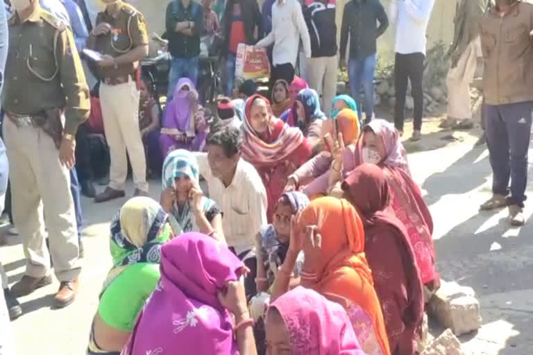 Women Protest In Alwar