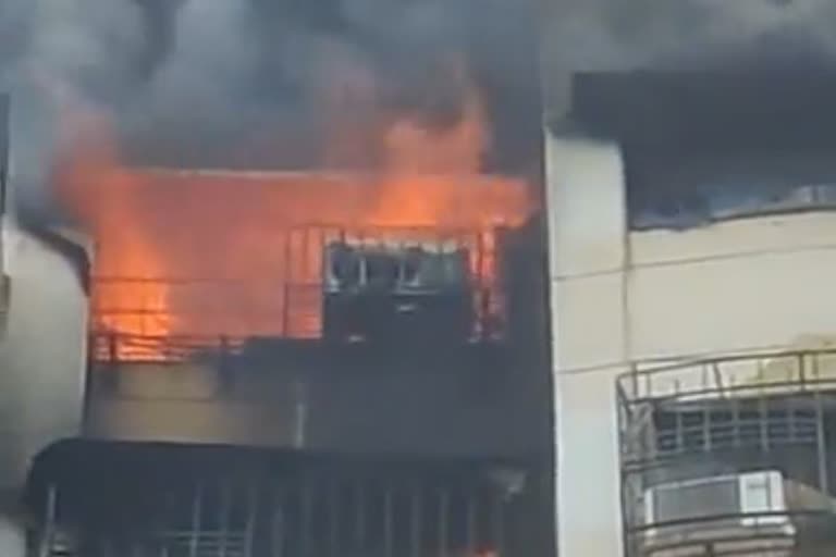 Fire in Mumbai