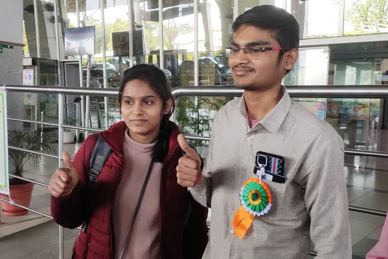 Indian Students Returned from Ukrain