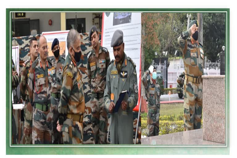 Rana Pratap Kalita visited Indian army camp