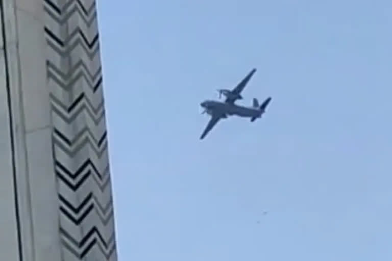The Archaeological Survey of India on Monday sought a report from the CISF over a video on social media showing an aircraft flying close to the Taj Mahal here.