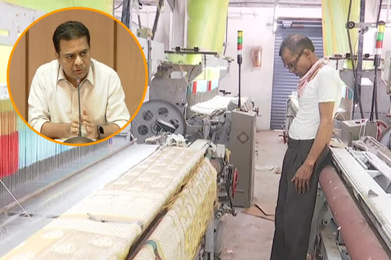 minister ktr, telangana textile sector