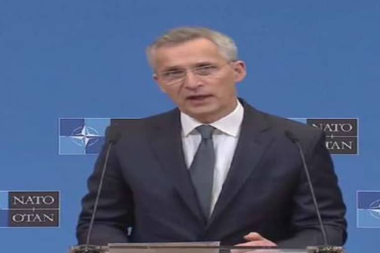 NATO chief participates in call with Biden, other leaders amid Russia-Ukraine conflict