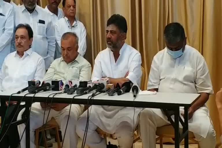 dk shivakumar speaks on mekedatu padayatra