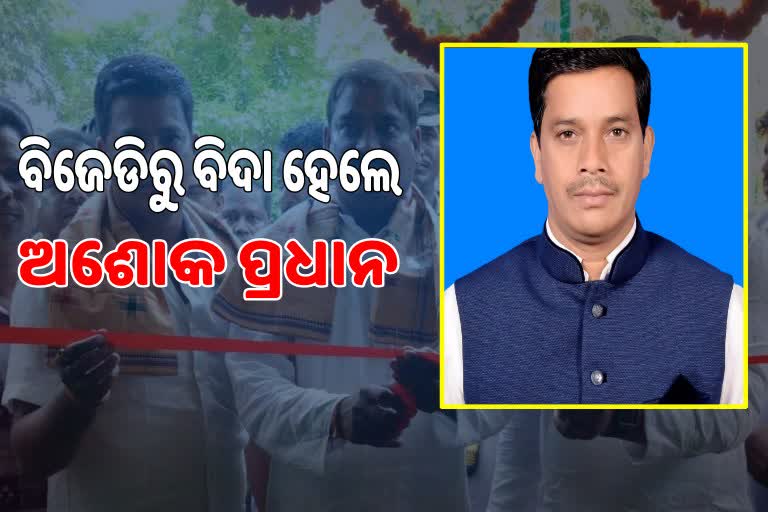 ଦଳରୁ ନିଲମ୍ବିତ ହେଲେ ଛେଣ୍ଡିପଦା ବ୍ଲକ ଚେୟାରମ୍ୟାନ ଅଶୋକ ପ୍ରଧାନ