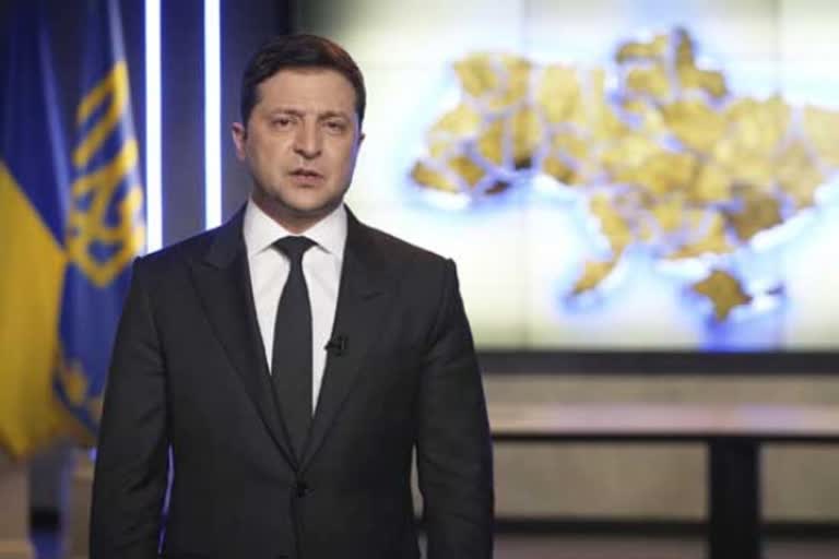 Ukraine President Volodymyr zelensky