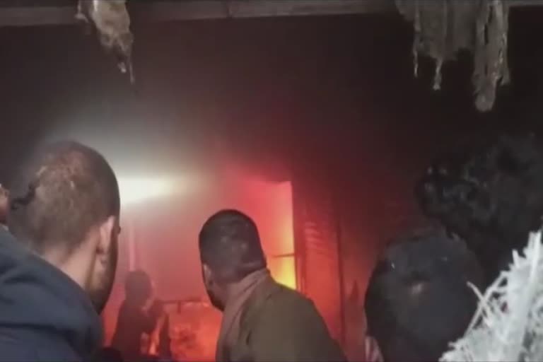 Fire in Khagaria