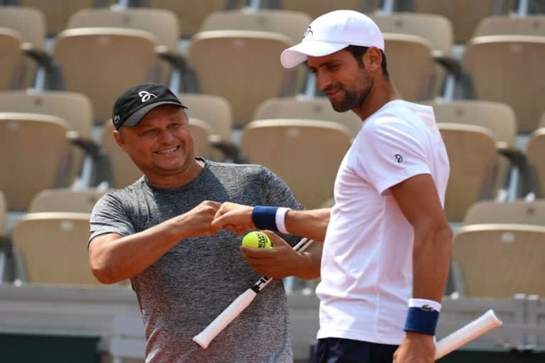 Novak Djokovic separates from coach  Novak Djokovic news  Djokovic coach Marian Vajda  World Tennis updates  പരിശീലകനുമായി വേർപിരിഞ്ഞു ജോക്കോവിച്ച്  15 വർഷത്തെ ബന്ധത്തിന് വിരാമം  നൊവാക് ജോക്കോവിച്ച് കോച്ച് മരിയൻ വജ്‌ഡ