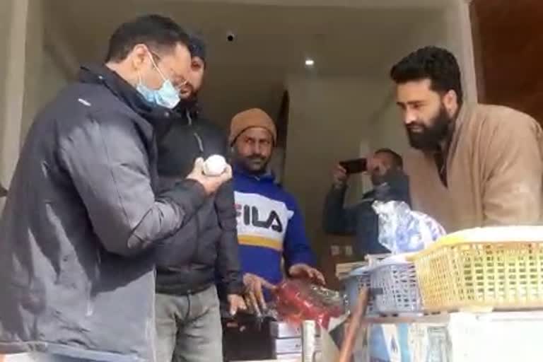 Market Checking Drive in Bandipora