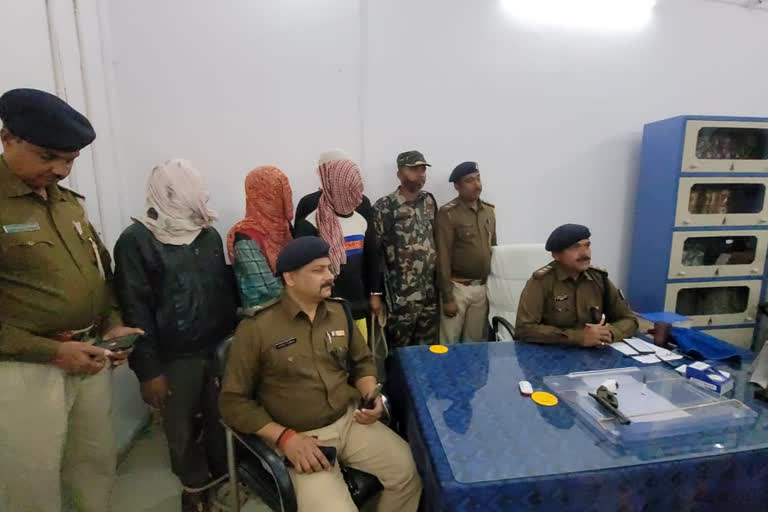 जहानाबाद में तीन अपराधी गिरफ्तार