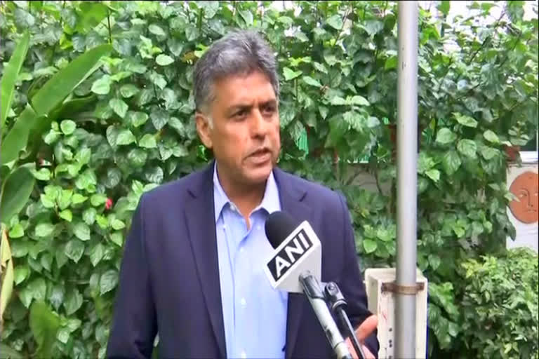 absurd & laughable : Congress MP Manish Tewari on ministers receiving students from Ukraine