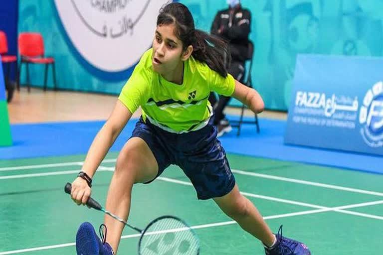 Para shuttler Palak Kohli said, 'My only goal is to win a gold medal at the Paris Paralympics'