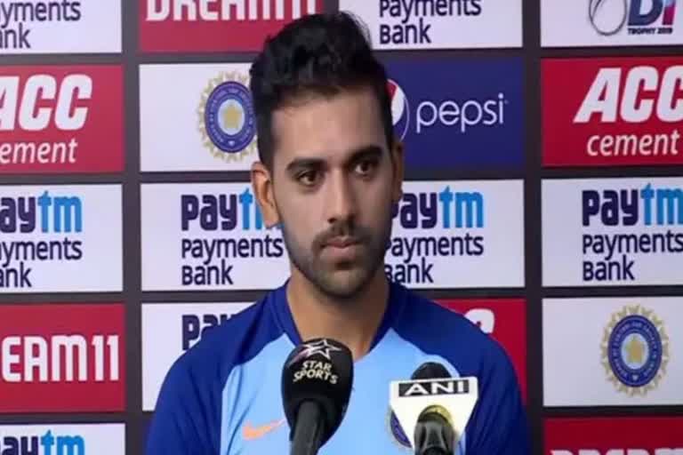 deepak chahar, india vs west indies third t 20