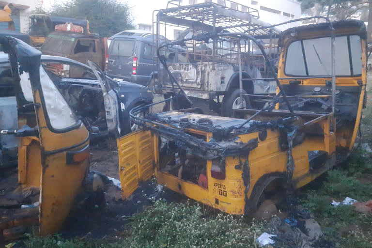 fire accident in paderu