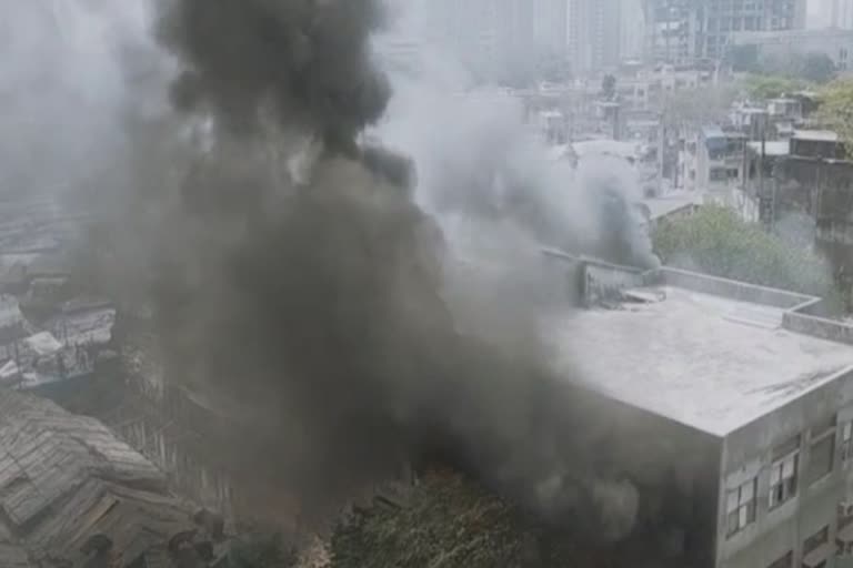 Massive fire breaks out in Mumbai's Byculla