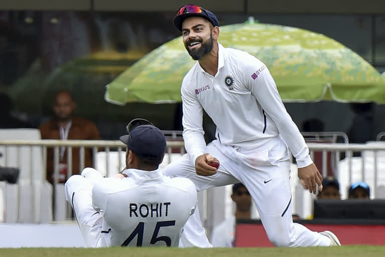 rohit sharma on virat kohli  rohit sharma on virat kohli playing 100 Tests  രോഹിത് ശര്‍മ  വിരാട് കോലി  വിരാട് കോലി 100 ടെസ്റ്റ്  കോലിയുടെ ടെസ്റ്റ് കരിയരിനെക്കുറിച്ച് രോഹിത്