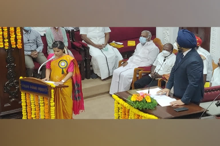 Scripting history Priya Rajan sworn in as youngest, SC woman mayor of Chennai