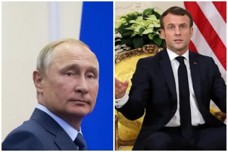 After talks with Putin, Macron says 'worst is yet to come'