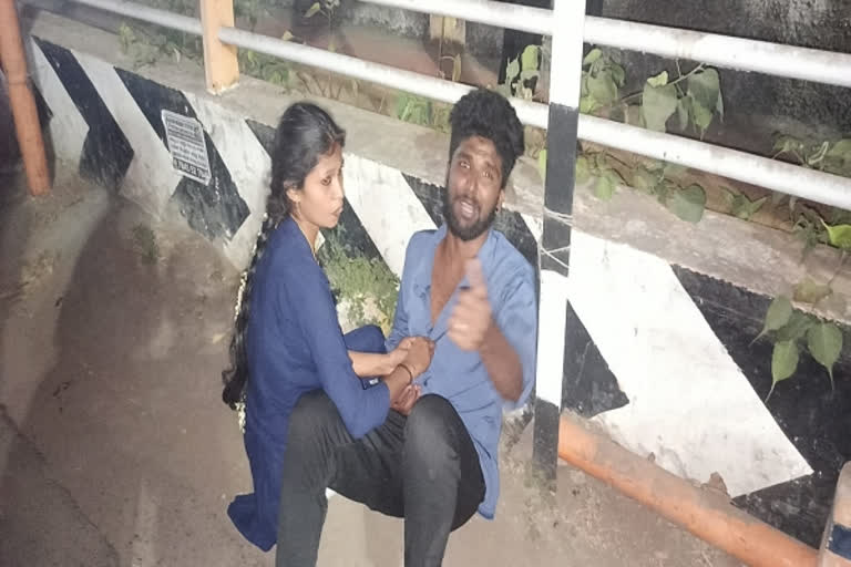 Chennai couple screamed in public