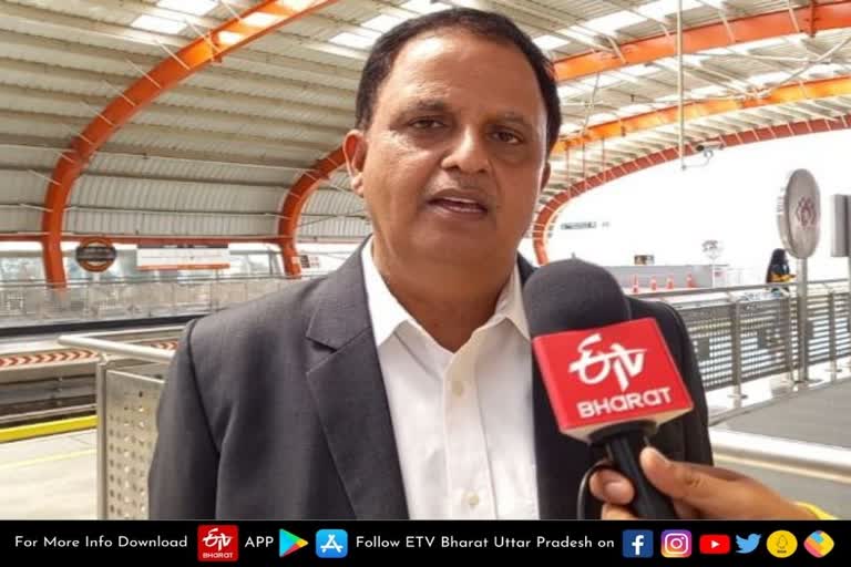 Interview  kanpur latest news  etv bharat up news  कानपुर मेट्रो में सफर  मेट्रो में सफर होगा आसान  घर बैठे एप से बुक होगी आपकी टिकट  ticket will be booked from the app  Traveling in Kanpur Metro  उत्तर प्रदेश मेट्रो रेल कॉर्पोरेशन  एमडी कुमार केशव  यूपीएमआरसी  मेट्रो स्टेशन पर डामिनोज  यूपीएमआरसी के एमडी कुमार केशव