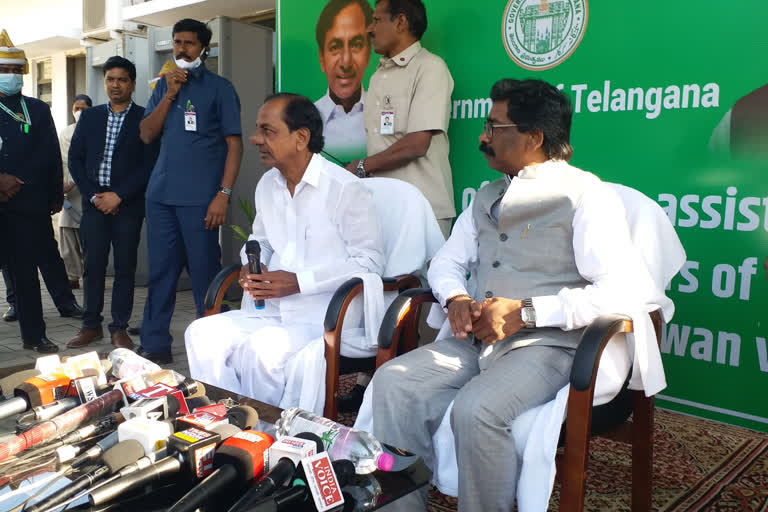 Telangana CM KCR statement on Third Front in Ranchi