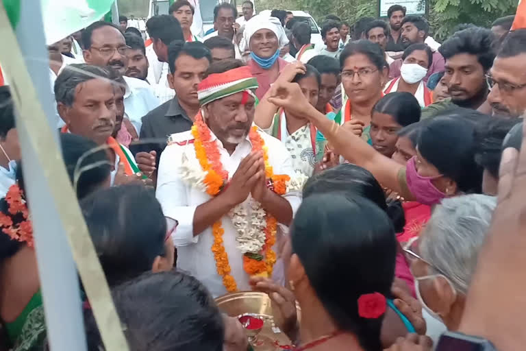 Bhatti Vikramarka padayatra