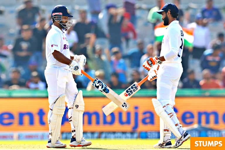 cricket News  Sports News  Ind vs Sl Test Match  Match Report  Mohali test  ind vs sl 1st test  भारत vs श्रीलंका