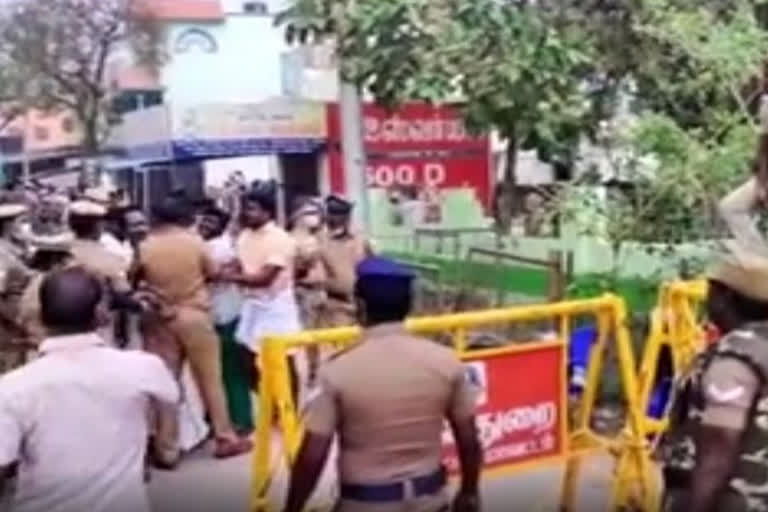 Tensions mount as DMK protests spark up during Panchayat elections