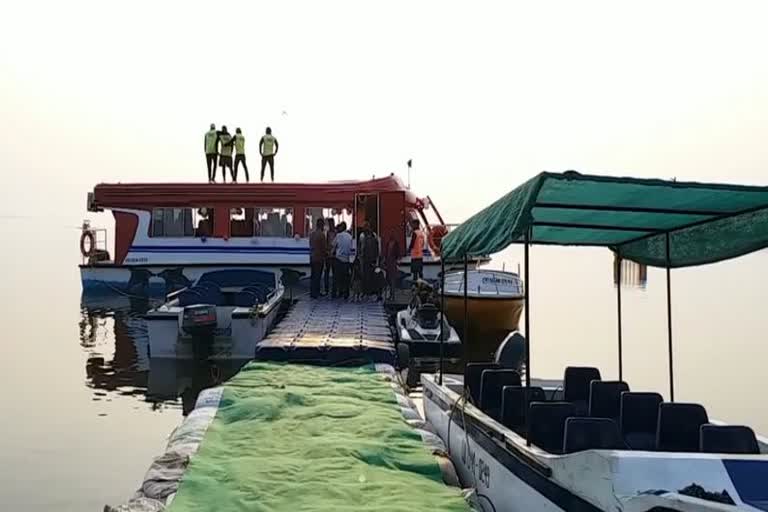 Cruise boating started at hirakud dam in sambalpur