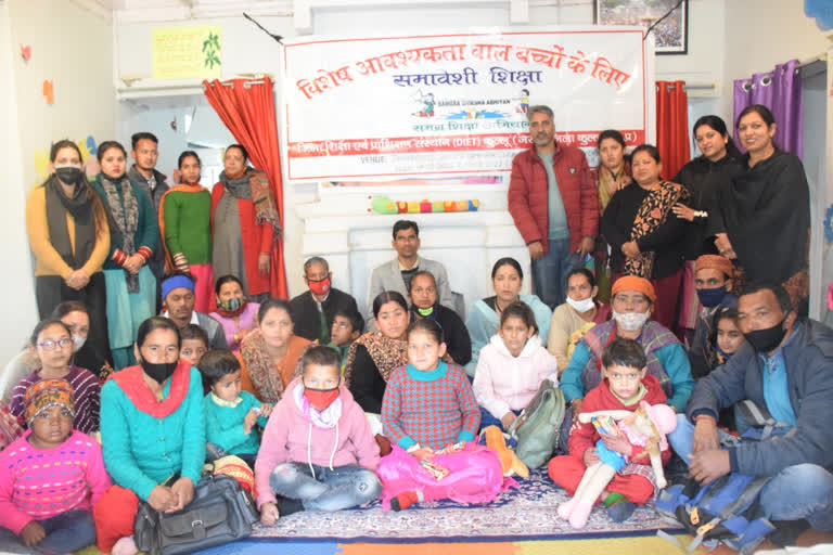 Organized camps for special children in Kullu