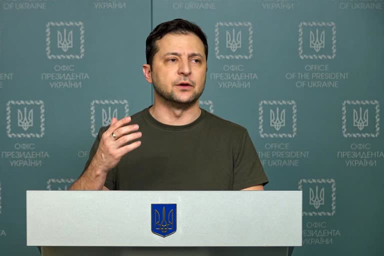 Zelenskyy pleas US for warplanes  russia ukraine conflict  യുക്രൈൻ പ്രസിഡന്‍റ് സെലെൻസ്‌കി അമേരിക്ക അഭ്യർഥന  യുദ്ധവിമാനങ്ങൾ ആവശ്യപ്പെട്ട് സെലെൻസ്‌കി  റഷ്യ യുക്രൈൻ യുദ്ധം  russia ukraine war