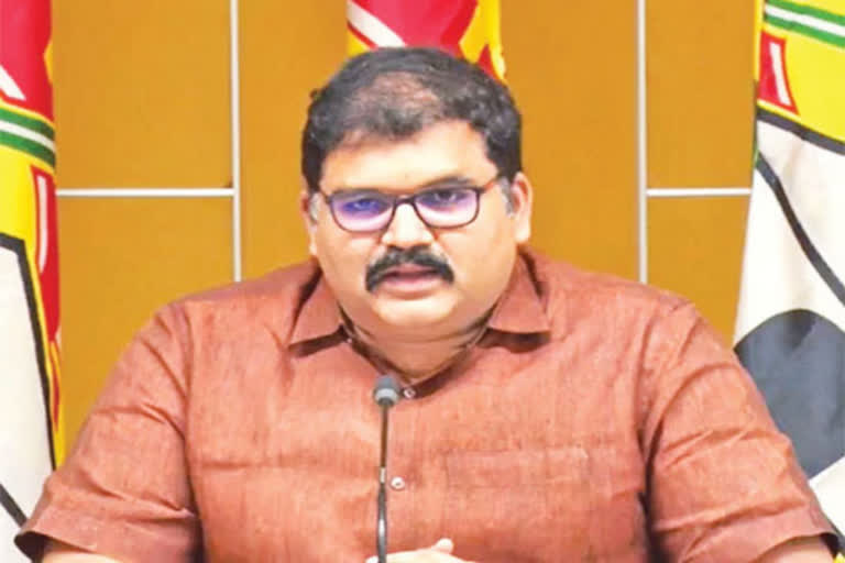 TDP Pattabhi fired on Sajjala