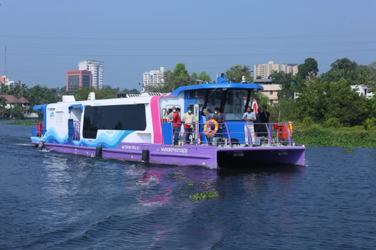 The first water metro service in the country is ready in Kochi