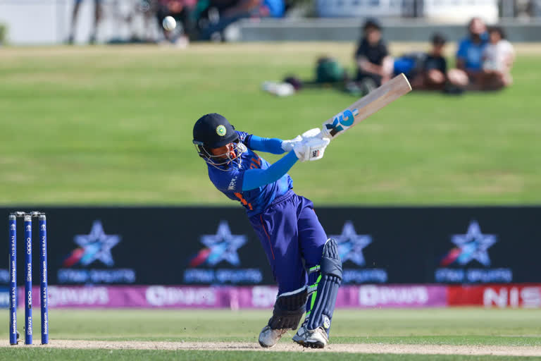 India vs Pakistan scorecard, India score, Smriti Mandhana, Sneh Rana, India score against Pakistan