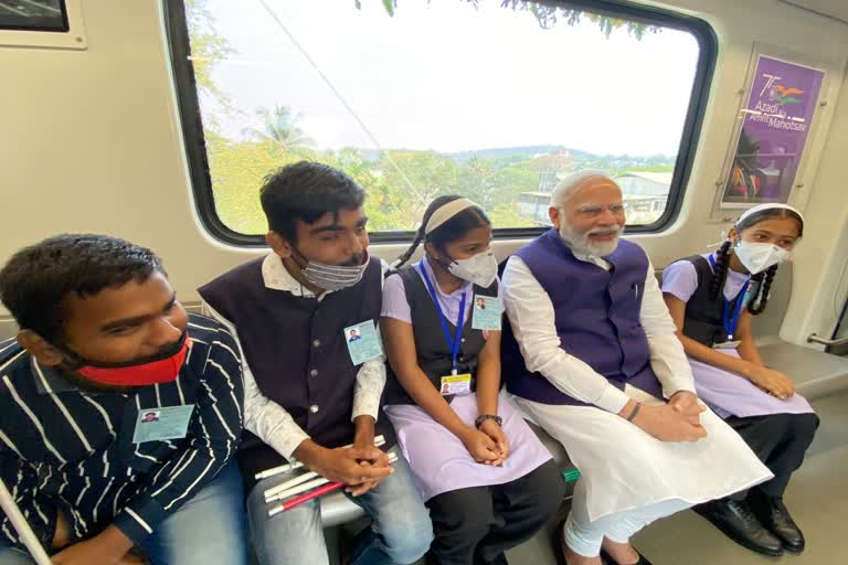 Pune Metro Project inaugration by PM Narendra Modi