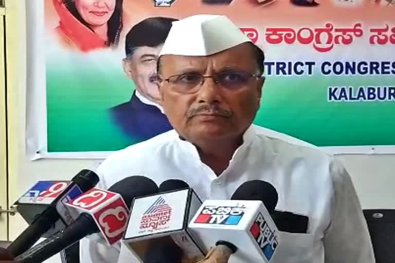 Senior MLA BR Patil outrage against DK Shivkumar