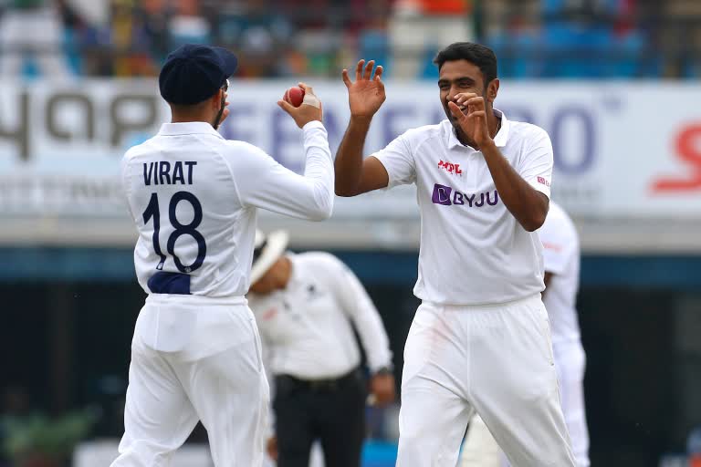 IND vs SL 1st test: Ravichandran Ashin goes past kapil dev's 434 wickets