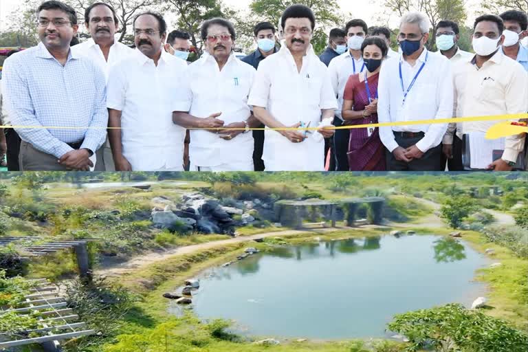 CK Stalin Opened ECO park in Virudhunagar