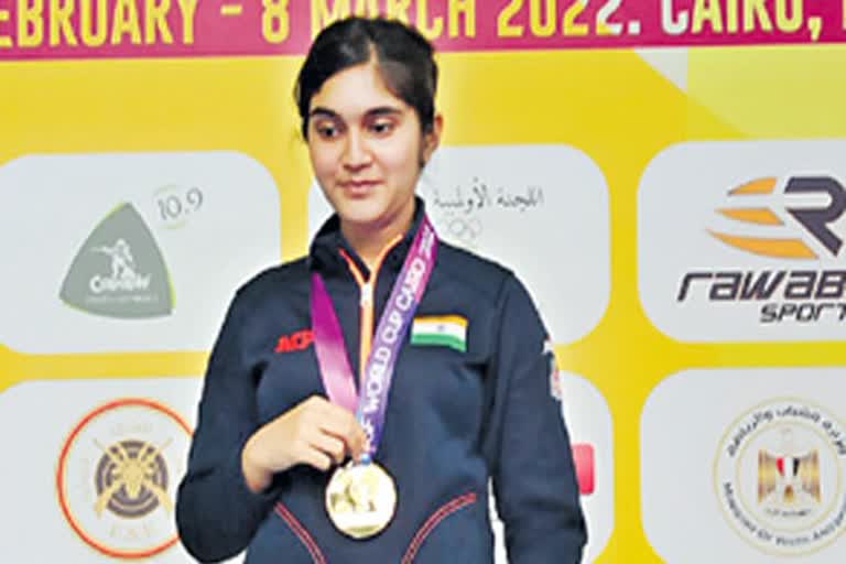 ISSF World Cup India Gold medal