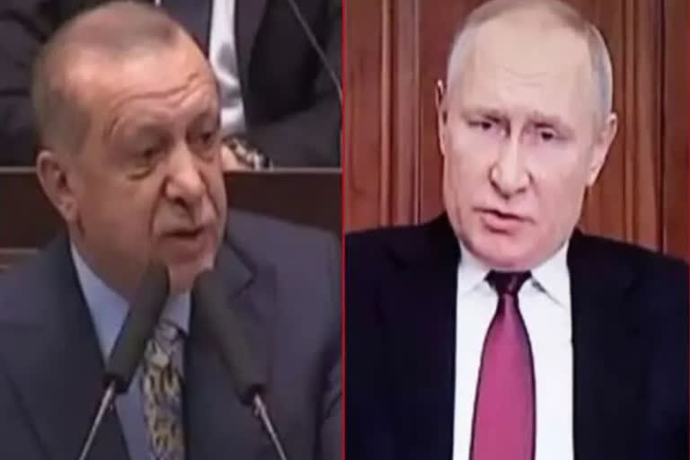 Russia Ukraine War Turkey President Erdogan Cease Fire In Call With Putin Russian President