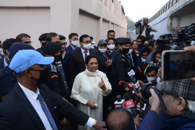 BSP supremo Mayawati appeals to Uttar Pradesh voters