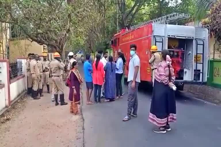 Chlorination leaking in Mysore railway quarters