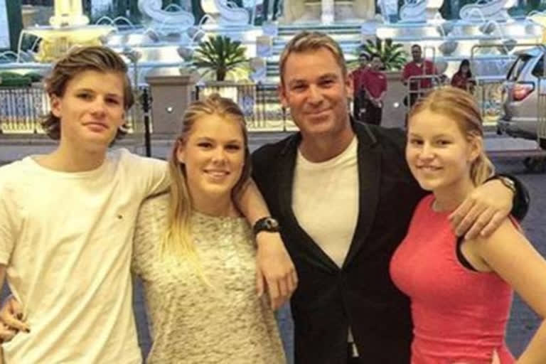 Warne's children release heart-breaking tributes