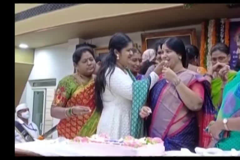 womens day celebrations at vijayawada municipal corporation office