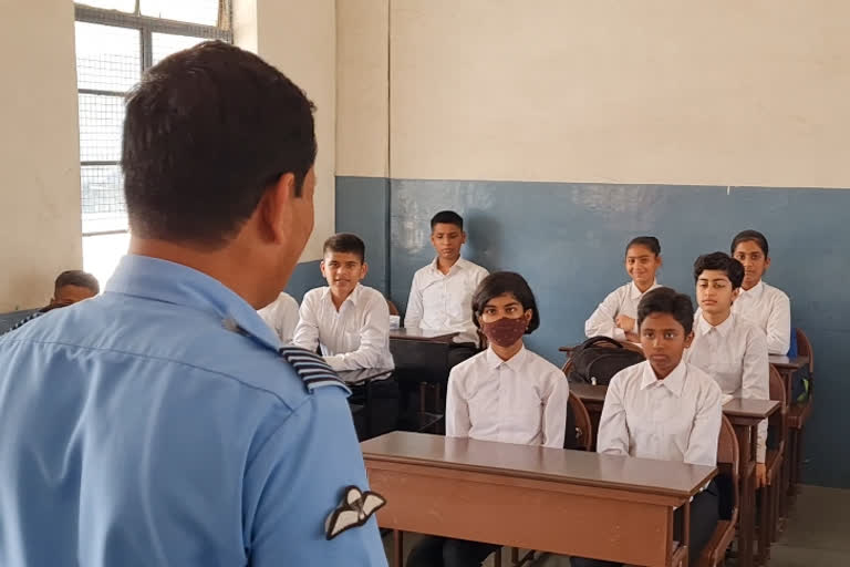 In a first 10 girls admitted to Satara Sainik School in Maharashtra