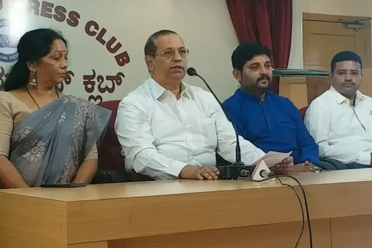 Dr.K.Jagadeesh Pai addressed Pressmeet