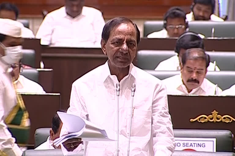 CM KCR ANNOUNCED ON GOVERNMENT JOB NOTIFICATION IN ASSEMBLY 2022