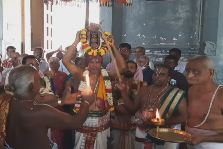 வானமுட்டி பெருமாள் கோயில் விழா தொடக்கம்