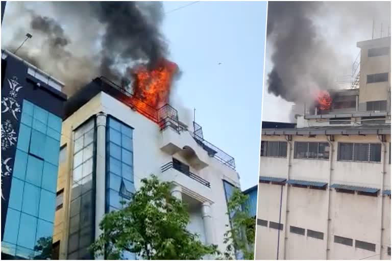 Fire incident in Bangalore Sukh sagar hotel